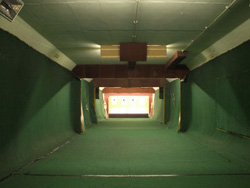 A Picture Looking Down Range